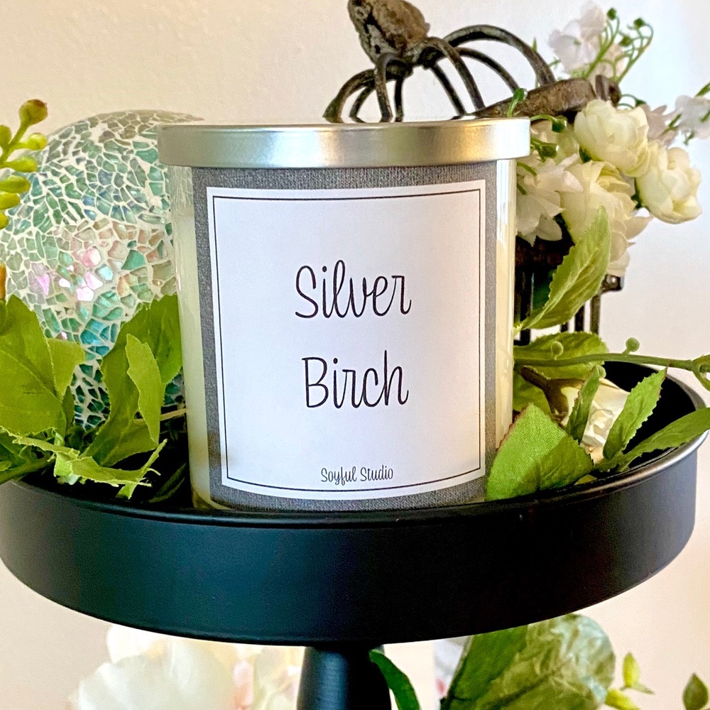 Silver Birch soy candle